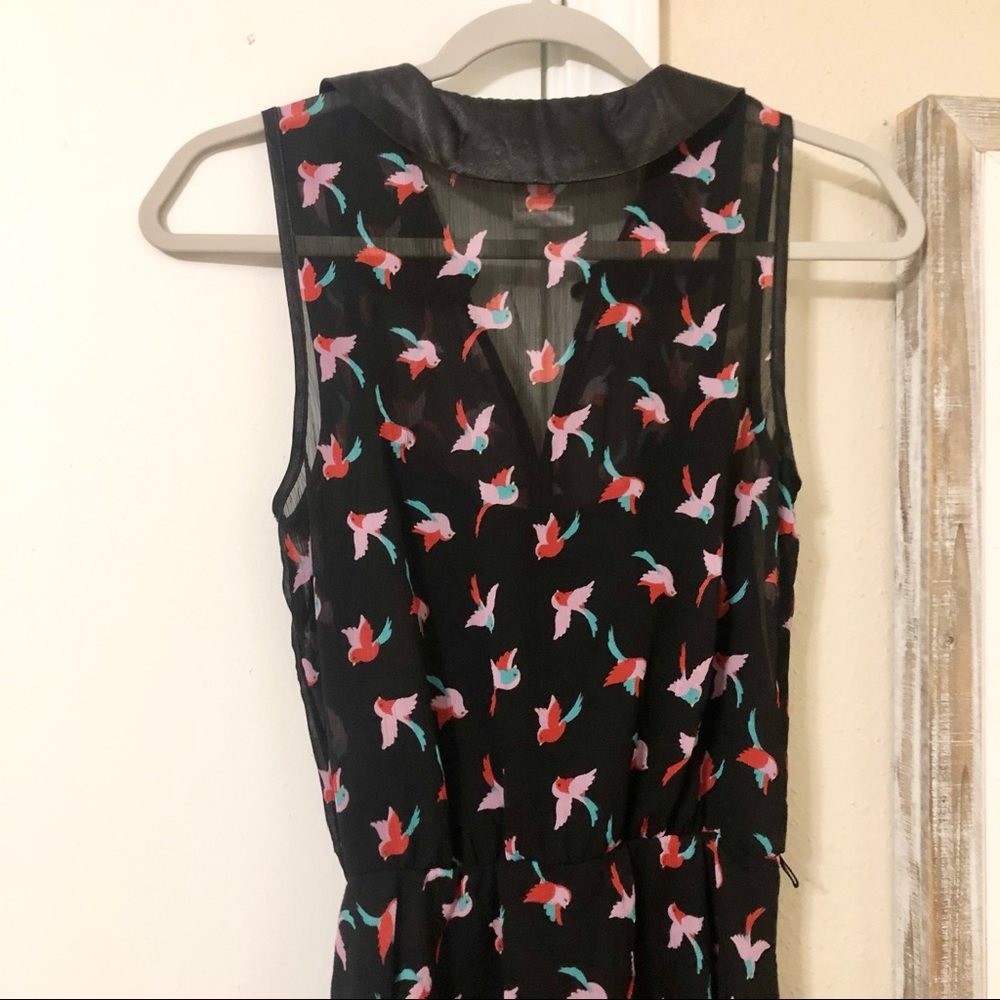 B.Darlin sleeveless Peter Pan collar button dress - Picture 7 of 10